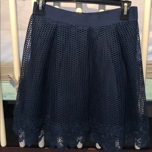 Alya from Francesca’s Lace A-like Skirt